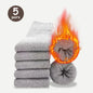 Men's Thick Warm Mid-Calf Socks, 3 Pairs Polyester
