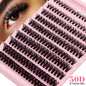 DIY Cluster Lashes 8-16mm Synthetic Hair Extensions