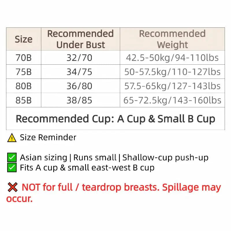 Wireless Strapless Pushup Bra 3D Molded Petal Design