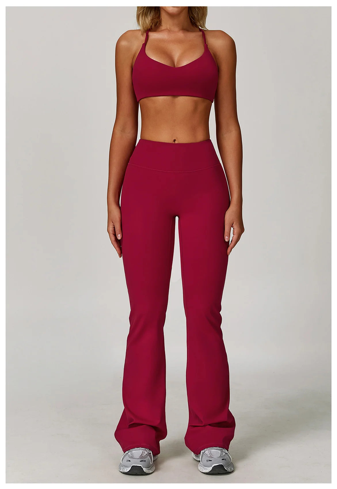 Yoga Suit Sports Set for Women Long Sleeve Athletic Wear