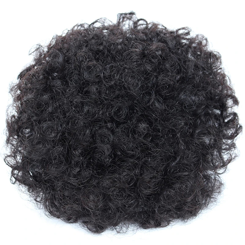 Afro Puff Drawstring Ponytail Brazilian Kinky Curly Hair