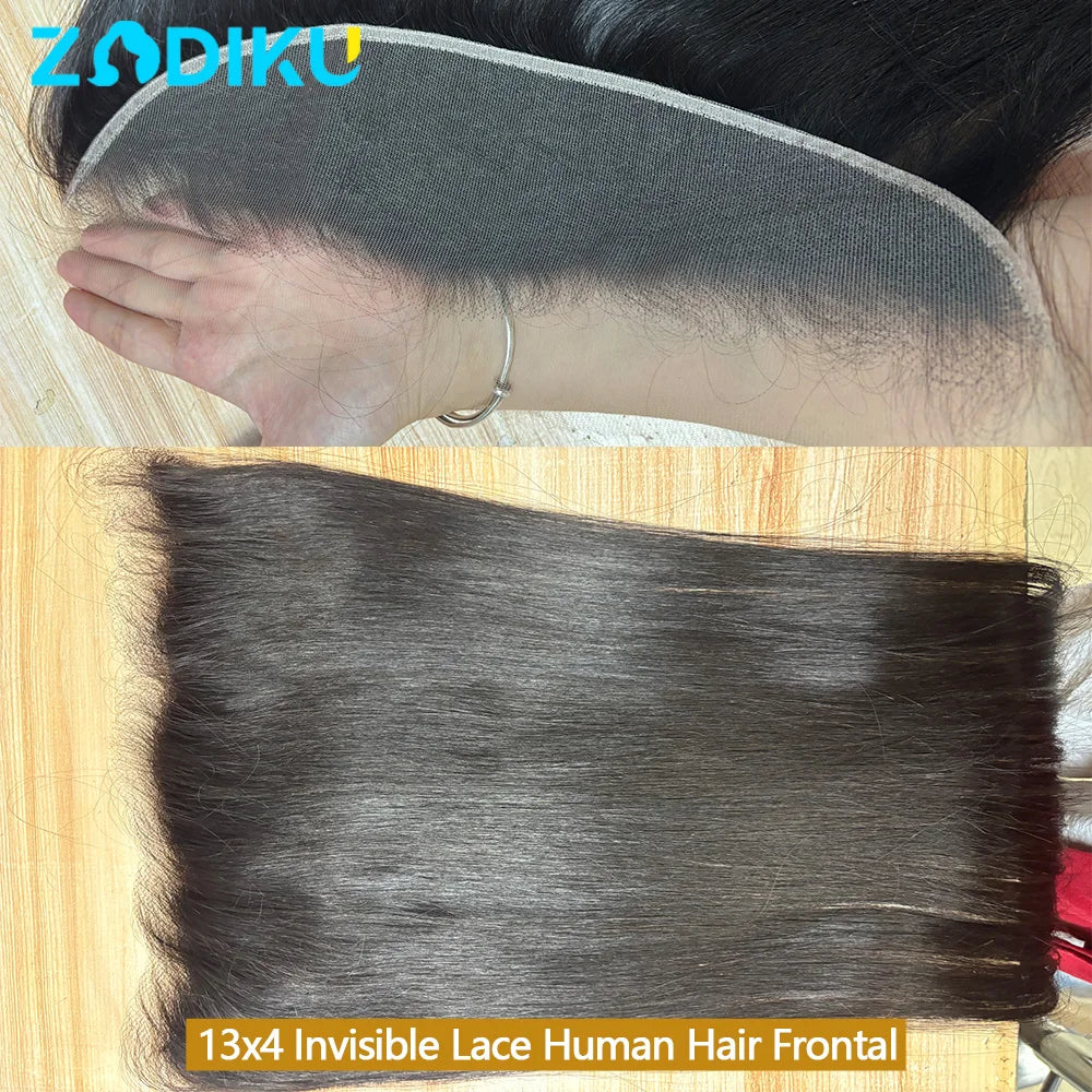 Transparent Lace Closure Straight 100% Brazilian Hair