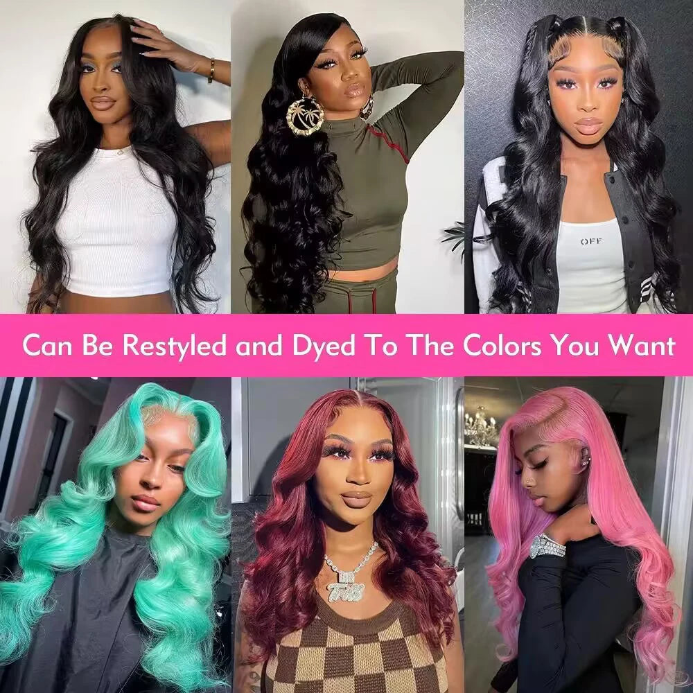 Body Wave Lace Front Wig Human Hair 200 Density