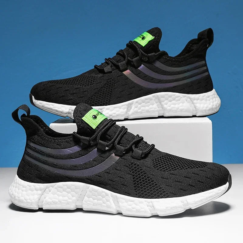 Men's Breathable Platform Running Sneakers