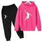 Kids Casual Hoodie and Pants Tracksuit Set
