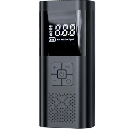 Cordless Portable Tire Inflator with Pressure Gauge