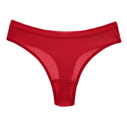 Women's Cotton Low Waist Briefs 3Pcs Set