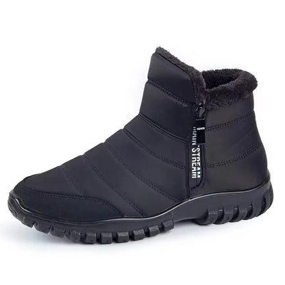 Men's Winter Zipper Snow Ankle Boots
