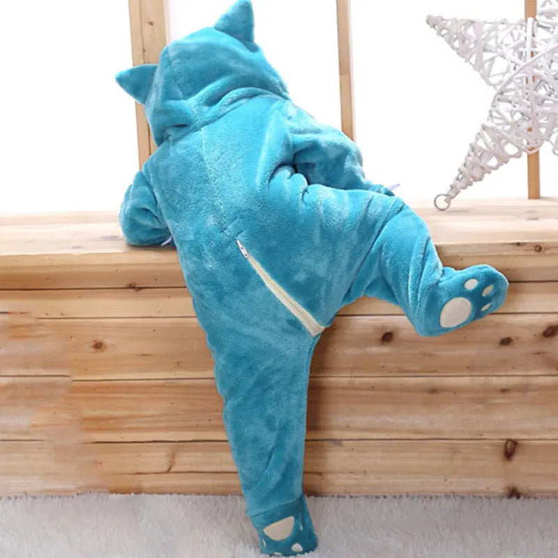 Snorlax Plush Romper Cosplay Costume for Kids