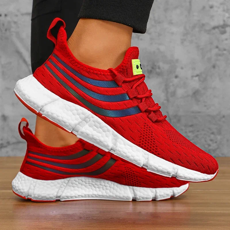 Men's Breathable Platform Running Sneakers