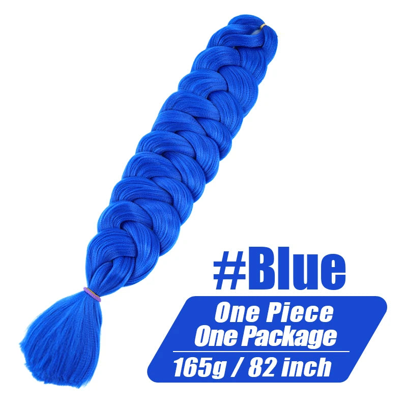 Kanekalon Jumbo Braiding Hair 82 Inch Kinky Straight
