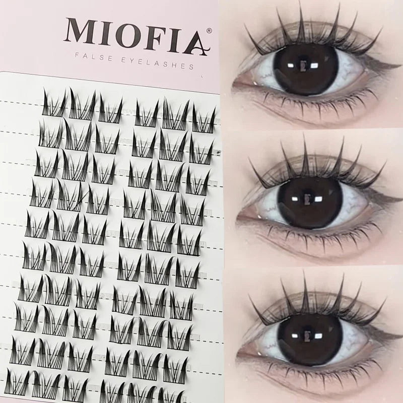 Individual Mink Eyelashes 60 Bundles Cluster Lashes