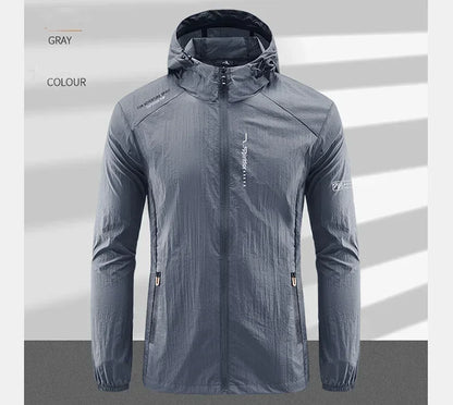 Men's UV Protection Quick Dry Windbreaker Jacket