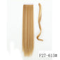 Long Straight Clip-in Ponytail Hair Extension Black
