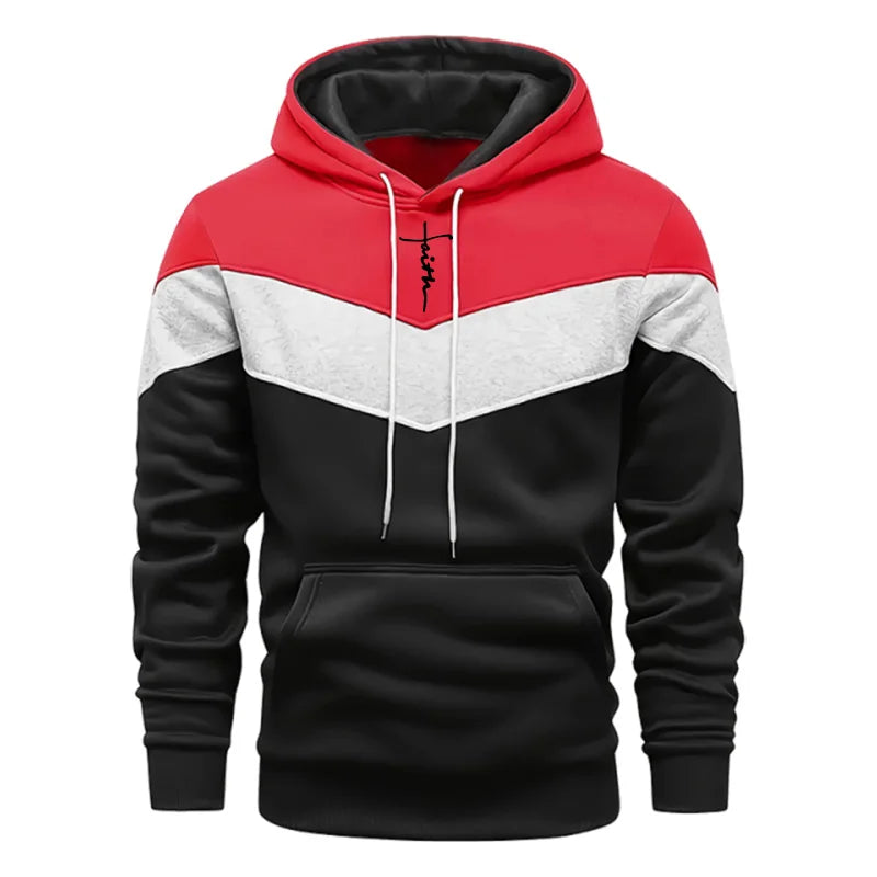 Men's Casual Hoodie Tracksuit for Autumn and Winter