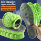 Latex Shock Absorbing Insoles with Arch Support