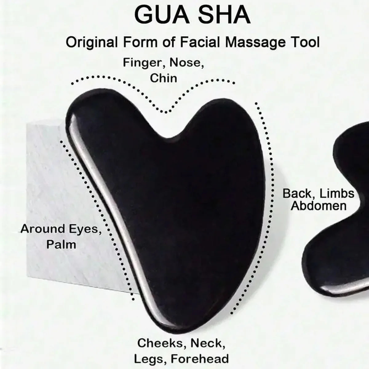 Ice Face Roller Set Gua Sha Satinless Steel Massage Tool