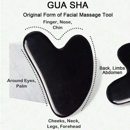 Ice Face Roller Set Gua Sha Satinless Steel Massage Tool