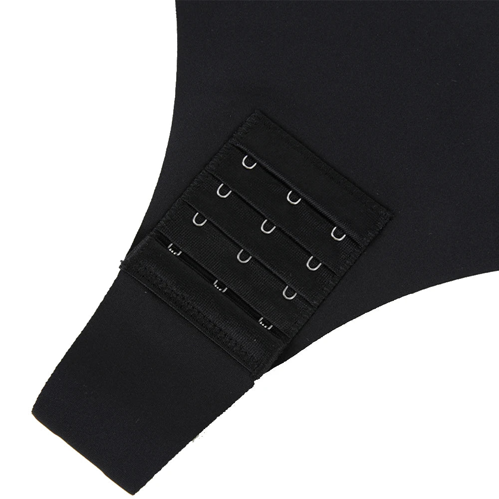 Strapless Bodysuit Tummy Control Shapewear Black S-4XL