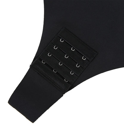 Strapless Bodysuit Tummy Control Shapewear Black S-4XL