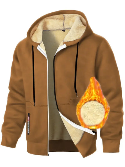 Animal Game Heavyweight Fleece Hooded Jacket