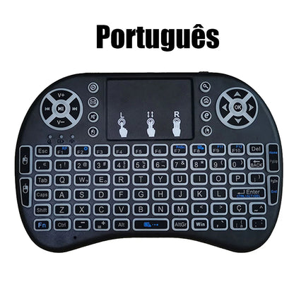 Wireless Air Mouse with Touchpad Keyboard