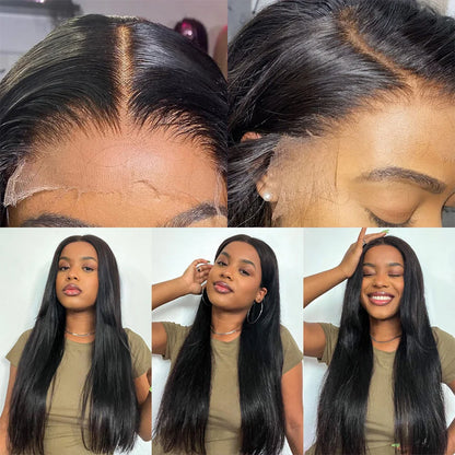 Transparent Lace Closure Straight 100% Brazilian Hair