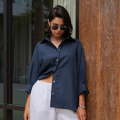 Bornladies Cotton Casual Shirt for Women
