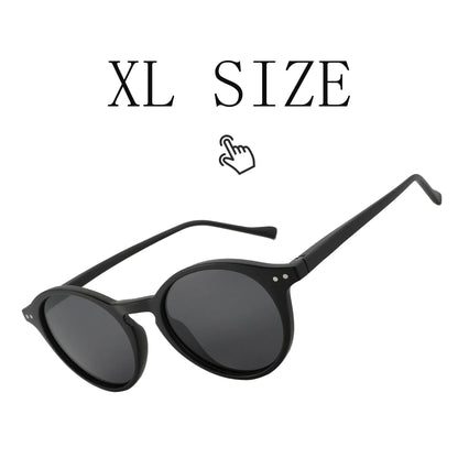 ZENOTTIC Retro Circular Polarized Sunglasses S Size