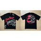 Mixed Emotion Cotton T-Shirt for Couples with Angel Print