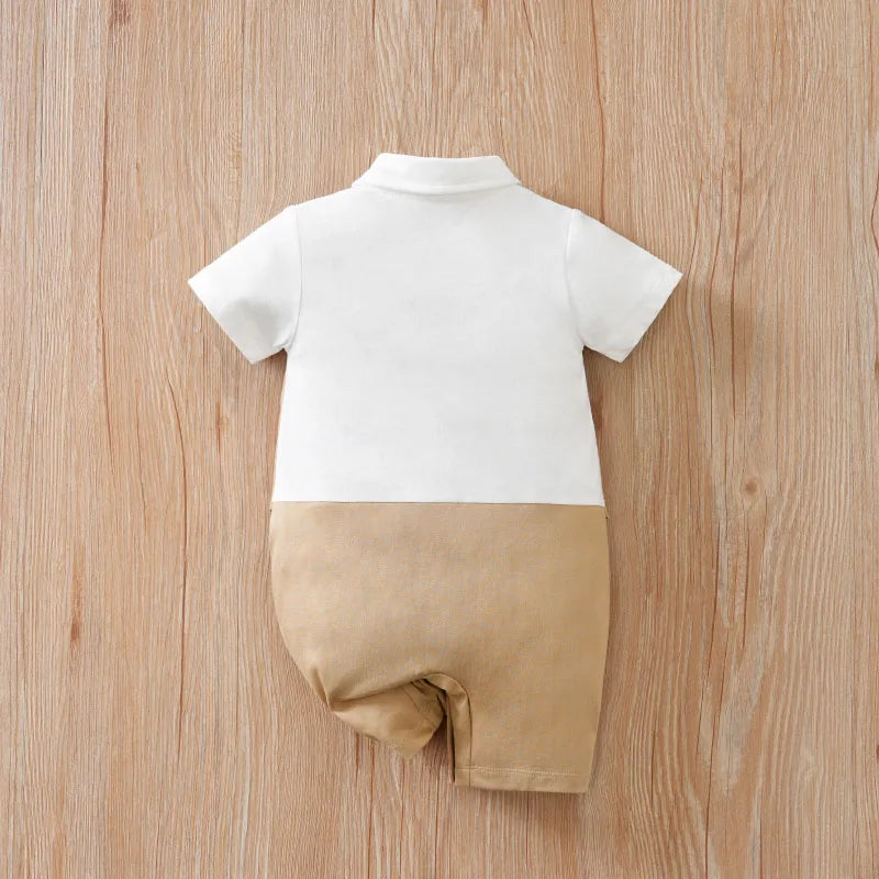 Cotton Baby Bodysuit Summer Short Sleeved Unisex