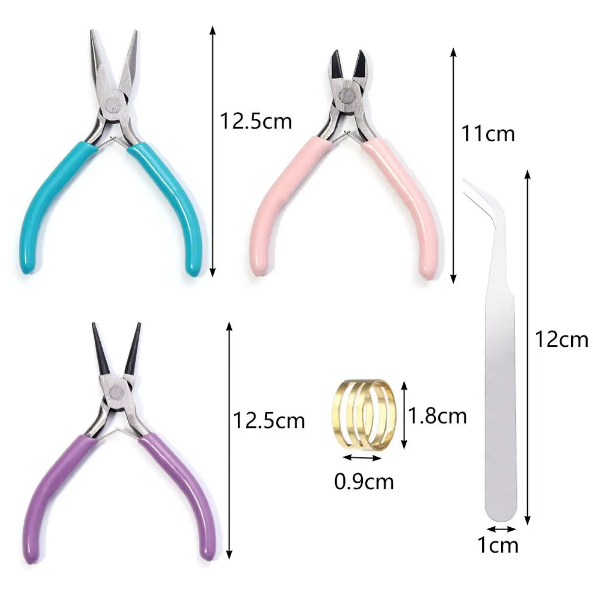 Portable Metal Pliers Tool Set for Jewelry Making