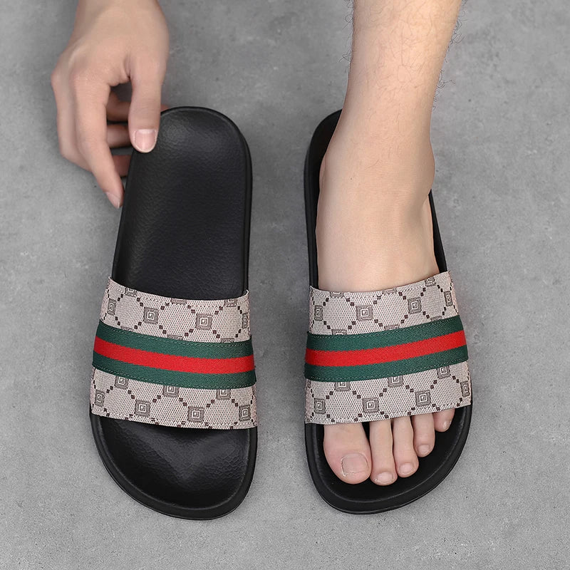 Men's Ultra Soft Non-slip PVC Slippers for Summer