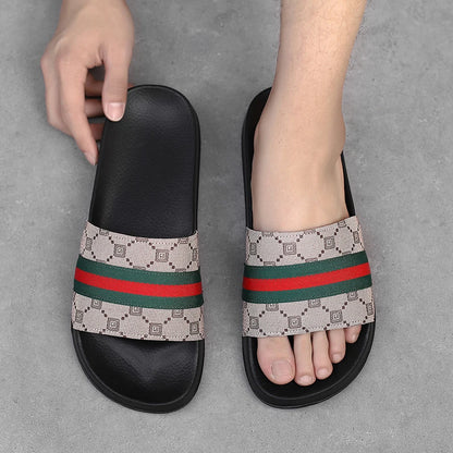 Men's Ultra Soft Non-slip PVC Slippers for Summer