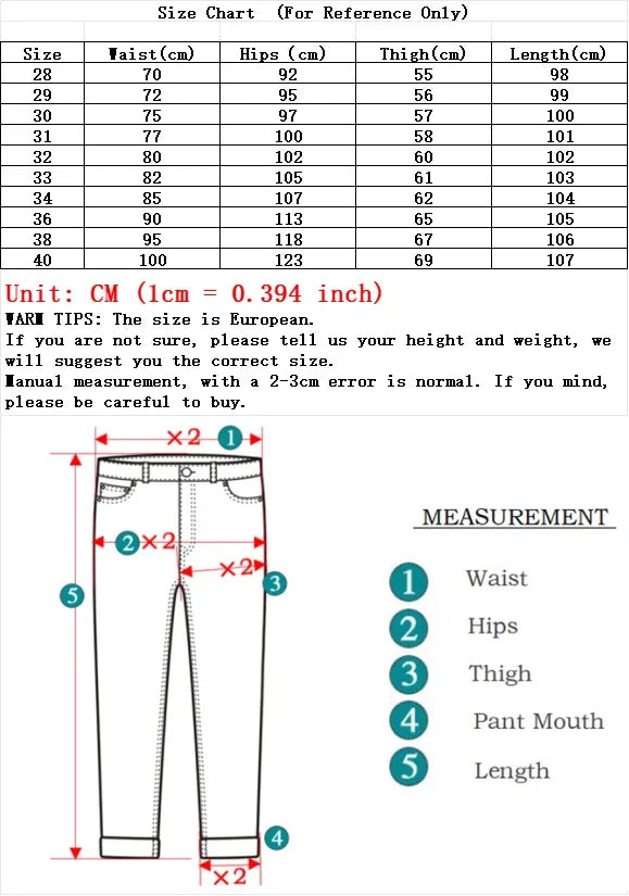 Men's Soft Stretch Black Denim Biker Jeans