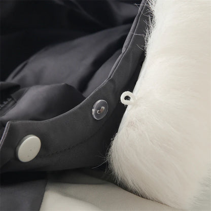 Winter Baby Ski Suit Plus Velvet Jumpsuit Waterproof