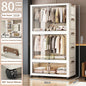 Multi-Layer Plastic Storage Cabinet for Home Use