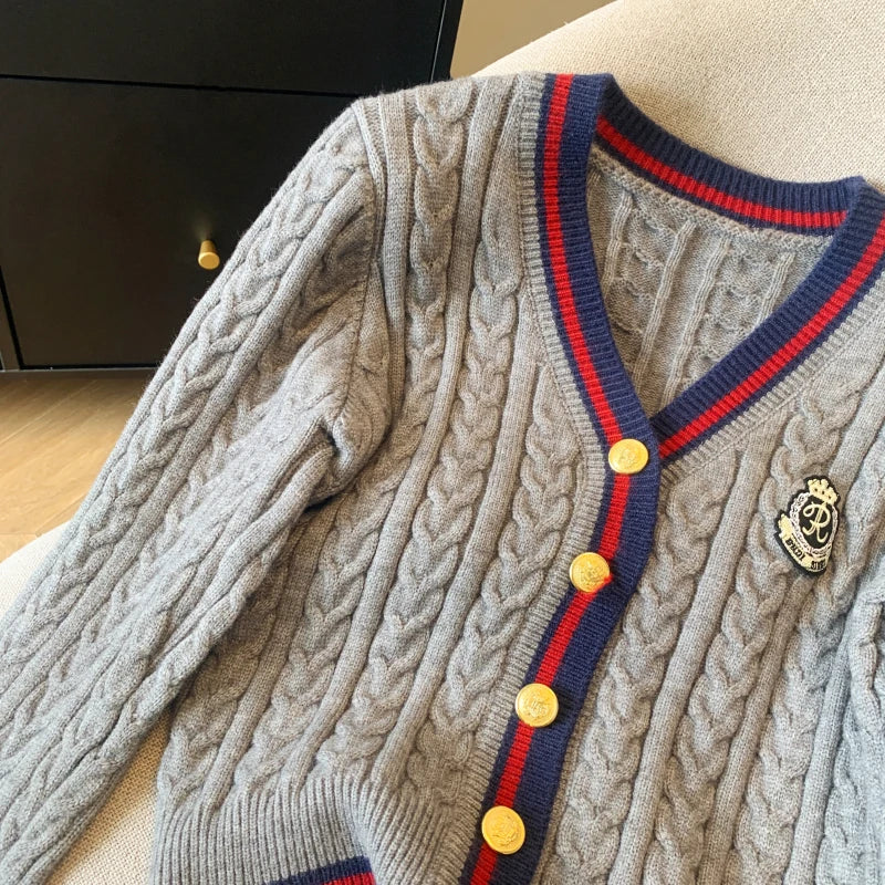 Cashmere V Neck Pullover Knitwear Jumper for Women