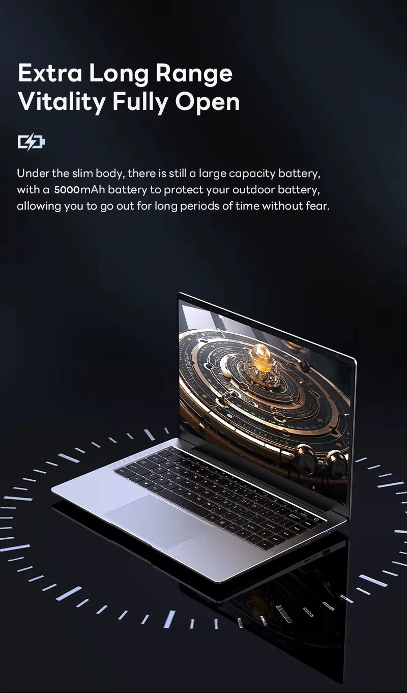 Xiaman Ultra Slim 14.1 Inch Laptop 12GB RAM 1TB SSD