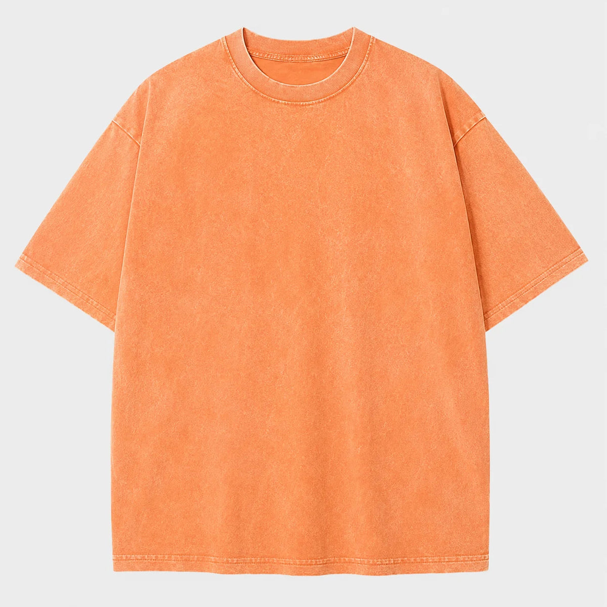 American Style Retro Heavyweight Cotton T-Shirt