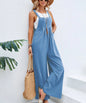 Yellow Denim Jumpsuit for Women Casual Street Wear