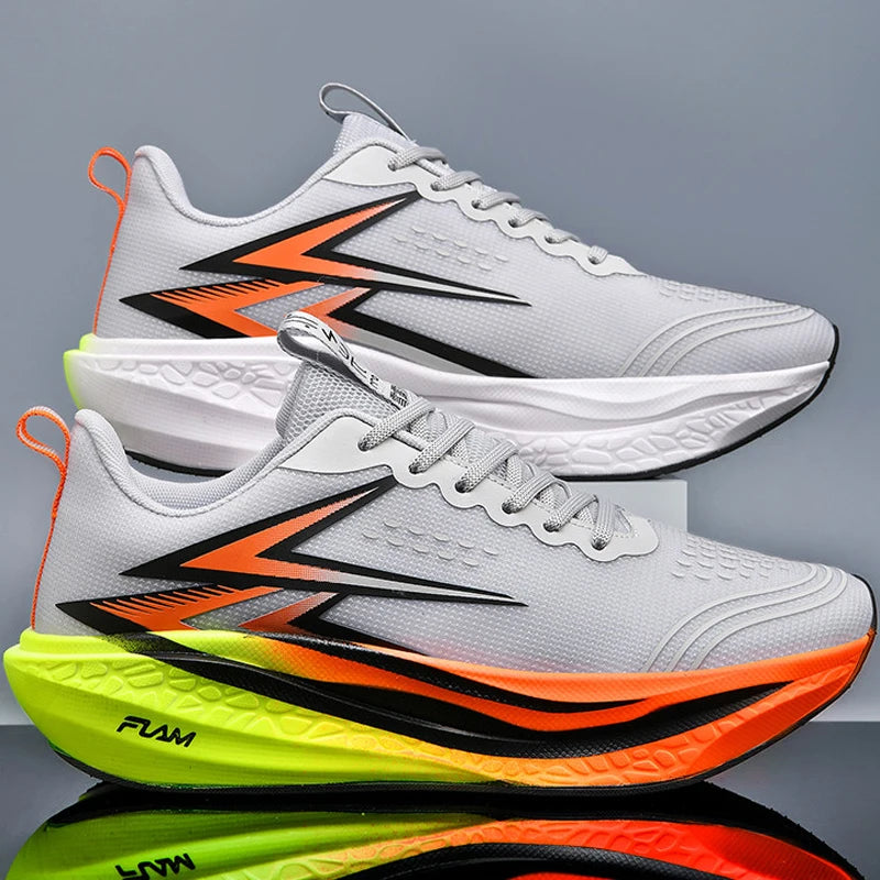 Men's Breathable Lightweight Marathon Sports Shoes
