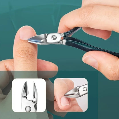 Stainless Steel Nail Care Kit with Travel Case