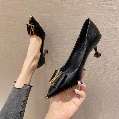 Pointed Toe Stiletto Heels Women's Office Pumps
