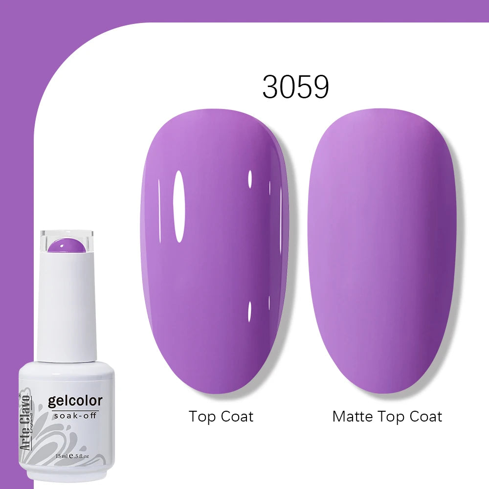 Arte Clavo 15ml UV Gel Nail Polish Summer Colors