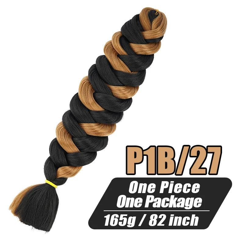 Kanekalon Jumbo Braiding Hair 82 Inch Kinky Straight