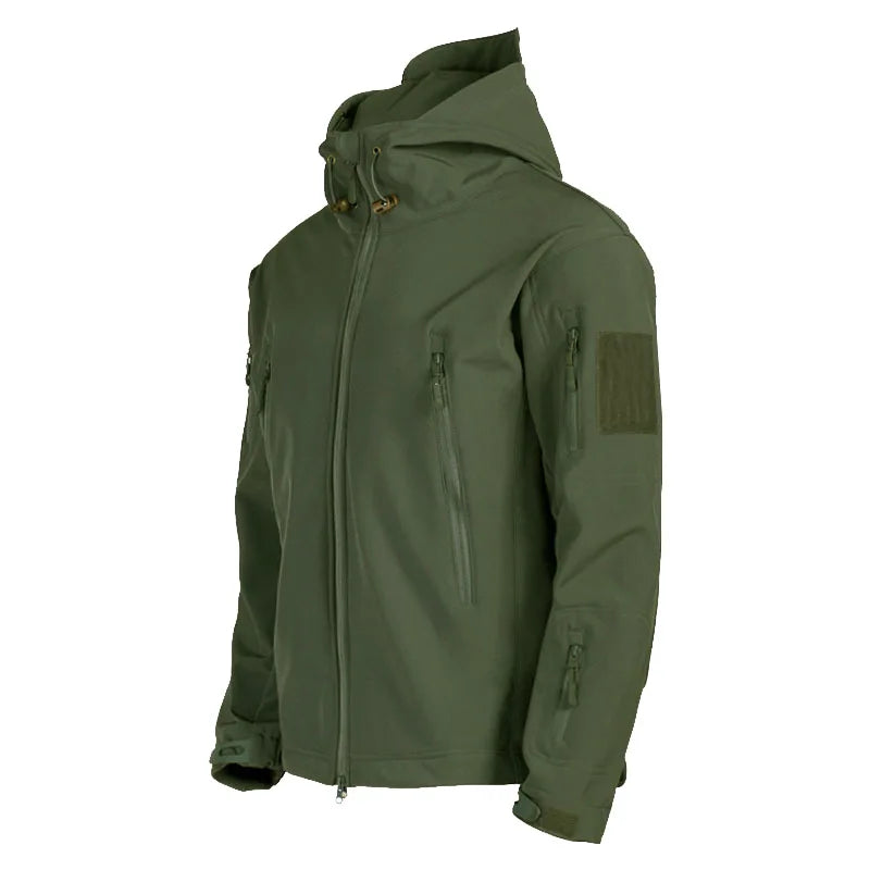 Men's Tactical Windproof Waterproof Soft Shell Jacket