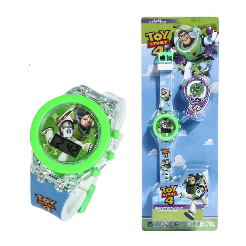 Frozen Mickey Kids Digital Watch with LED Light
