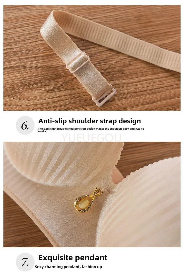 8cm Thickened Wireless Push Up Bra for Women