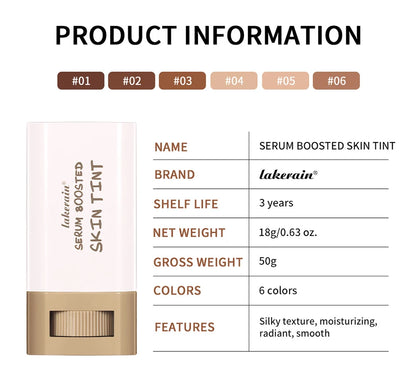 Skin Tint Stick Waterproof Tinted Serum Foundation